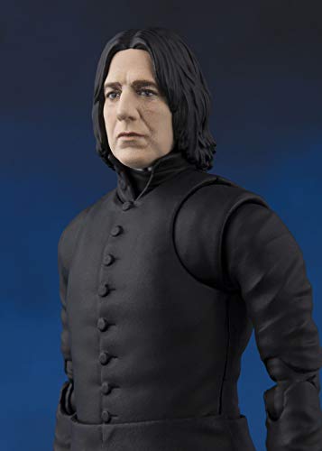 BANDAI Severus Snape Figura 12 CM Harry Potter SH FIGUARTS Series, Color Black (BAS55563)