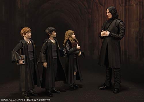 BANDAI Severus Snape Figura 12 CM Harry Potter SH FIGUARTS Series, Color Black (BAS55563)