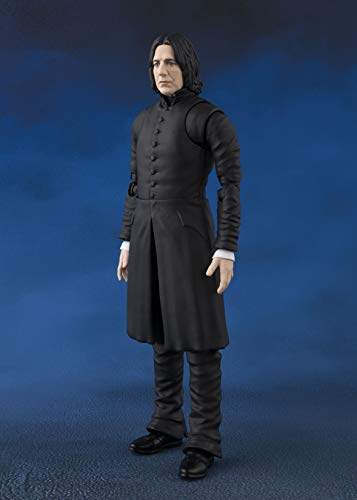 BANDAI Severus Snape Figura 12 CM Harry Potter SH FIGUARTS Series, Color Black (BAS55563)