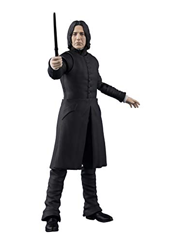 BANDAI Severus Snape Figura 12 CM Harry Potter SH FIGUARTS Series, Color Black (BAS55563)