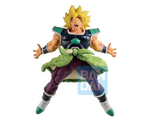 Bandai Spirits. Dragon Ball Legends Broly SSJ Ichiban Kuji OVERSEA Rising Fighters Super Saiyan Figure Estatua