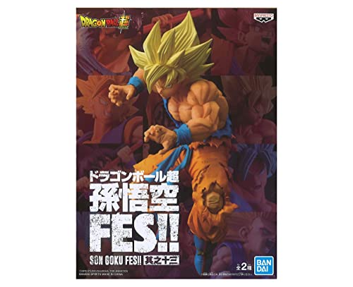 Bandai Spirits. Dragon Ball Z Son Goku SSJ Figure FES!! Stage13 ¡Subito disponible!