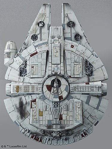 Bandai Star Wars VII: The Force Awakens Millennium Falcon 1/144 Scale Plastic Kit Modelo