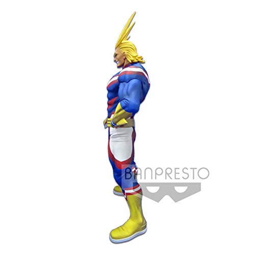 Banpresto-82736 Figura de Acción, My Academia: Age of Heroes, All Might Statue, Multicolor (Bandai 82736)