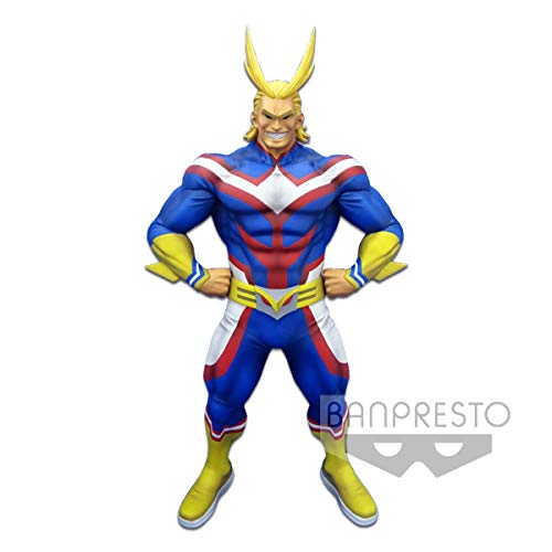 Banpresto-82736 Figura de Acción, My Academia: Age of Heroes, All Might Statue, Multicolor (Bandai 82736)