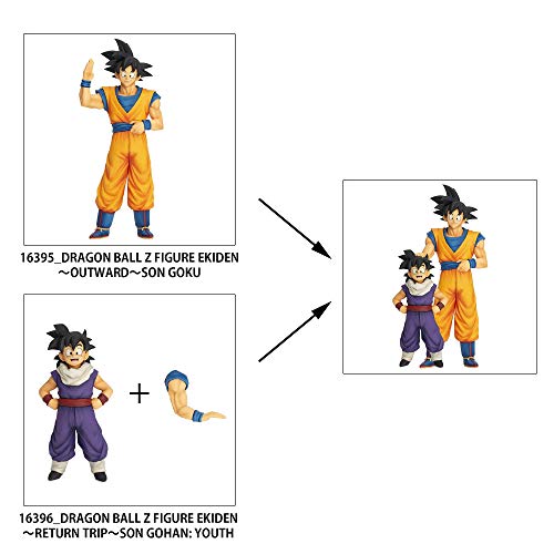 Banpresto Dragon Ball Estatua Zokei Ekiden Son Goku, Multicolor (16395)