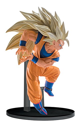 Banpresto Dragon Ball Super Saiyan 3 Goku esculturas Big Budoukai 6 Volumen 6 Figura, 5,1"