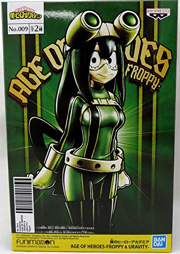 Banpresto - Figura My Hero Academia Age of Heroes Tsuyu Asui (Bandai BP16294)