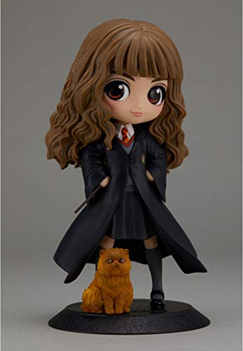 Banpresto Figura Q Posket Harry Potter - Hermione Granger with Crookshanks Multicolor BP16651