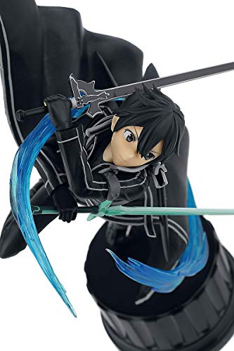 Banpresto Sword Art Online Espresto - Figura Decorativa (PVC, 23 cm), diseño de Kirito