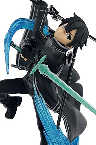 Banpresto Sword Art Online Espresto - Figura Decorativa (PVC, 23 cm), diseño de Kirito