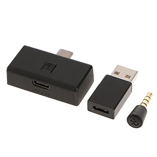 Baoblaze Adaptador Inalámbrico Tipo C Dongle Transmisor de Audio para Auriculares con Función de Carga para Nintendo Switch / Ps4 / PC