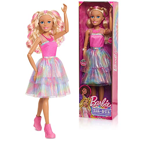 Barbie 61087 Muñeca de Pelo Rubio de 28 Pulgadas