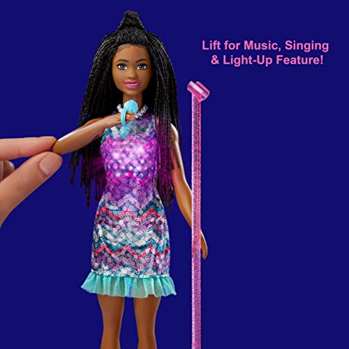 Barbie Brooklyn Muñeca afroamericana con guitarra de juguete y accesorios de música, regalo para niñas y niños +3 años (Mattel GYJ24)