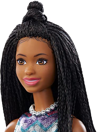 Barbie Brooklyn Muñeca afroamericana con guitarra de juguete y accesorios de música, regalo para niñas y niños +3 años (Mattel GYJ24)