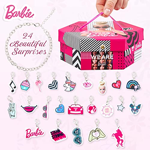 Barbie Calendario Adviento 2021 de Joyas con Joyero Niña