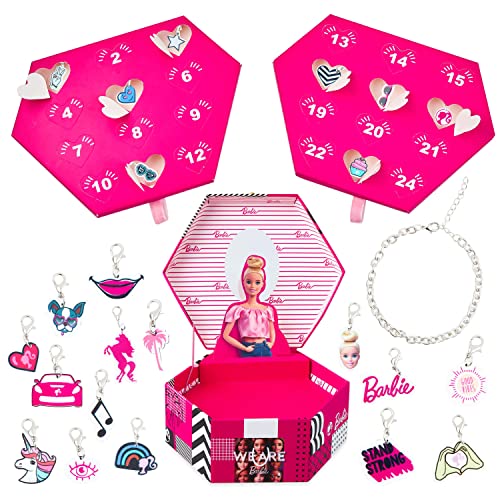 Barbie Calendario Adviento 2021 de Joyas con Joyero Niña