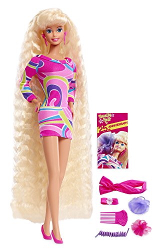 Barbie Collector, muñeca Mil peinados, 25 aniversario de Barbie (Mattel DWF49)