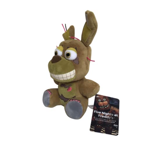 BATFLDEM Springtrap Soft Toy, Lindo Muñeco De Conejito De Peluche De Peluche, Juego De Terror De Dibujos Animados, Muñecos De Figuras FNAF, Cumpleaños para Niños, 18Cm