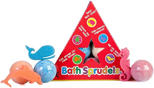 Bath Sprudels Six Single Sponge Bath Bombs