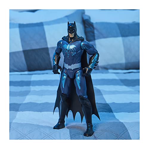 Batman - Figura de acción de Batman de 12 Pulgadas (Traje Negro/Azul), Juguetes para niños de 3 años en adelante