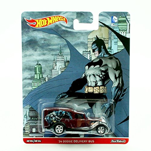 Batman Hot Wheels 2016 Pop Culture Batman / Superman Series - Vehículo fundido a presión