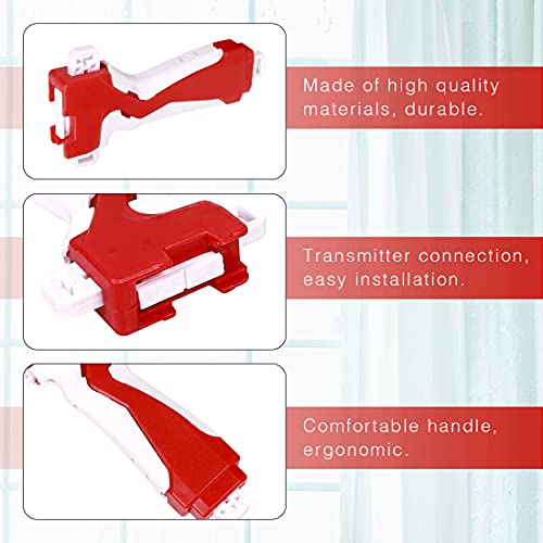 Battling Tops B-184 Custom Bay Launcher LR + B-109 Launcher Grip,Light Precision Strike Launcher Gyro LR Spin, Soporte L/R Rotación, para todos los giroscopios Bey Burst Series