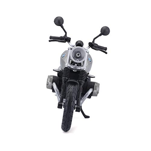 Bauer Spielwaren 5-18834 BMW R nineT Scrambler - Modelo de Moto, Color Gris