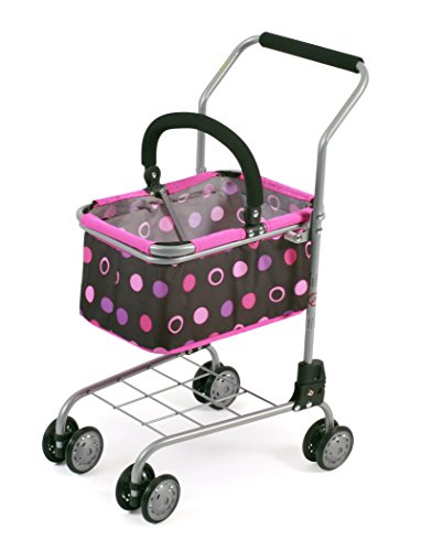 Bayer Chic 2000 761 48 – Carro de la Compra con Cesta, complemento Ideal para Tienda, Pinky Balls