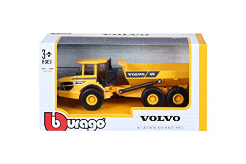 Bburago-Volvo A25G Dumper en Escala 1:50 (18-32085)