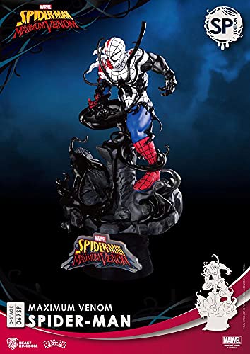 Beast Kingdom Toys Marvel Comics - Diorama D-Stage Maximum Venom Spider-Man Special Edition 16 cm