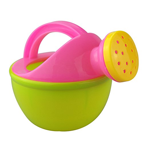 Bebé Juguete para baño de plástico regadera peut regadera Pot playa Juguete jugar arena Juguete Regalo para niños color aleatorio