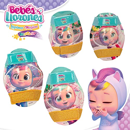 Bebés Llorones - Bebes llorones-Set Patinaje Infantil(Patines+Casco+prot) (77274)