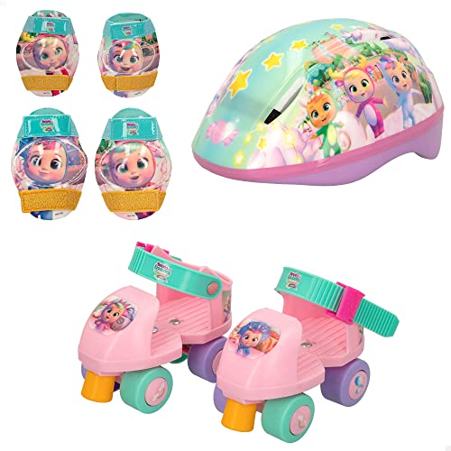 Bebés Llorones - Bebes llorones-Set Patinaje Infantil(Patines+Casco+prot) (77274)