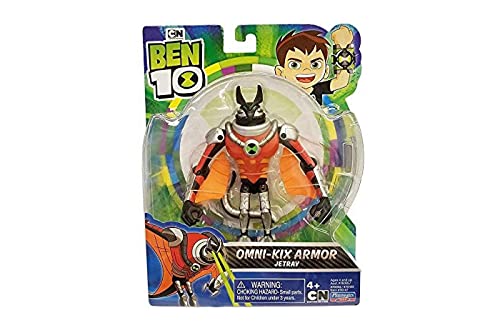 Ben 10 Alieno Armor Jetray Serie Omni-Kix Action Figuras articuladas 76147