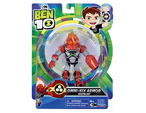 Ben 10 BEN46320 Figura de acción-Armadura de Chorro de Calor