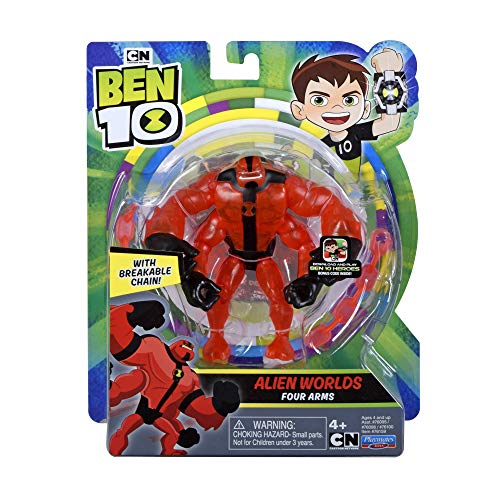 Ben 10 Figura básica de cuatro brazos Alien Worlds Multi (76159)