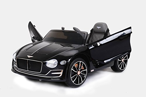 Bentley EXP12, Negro Pintado, Licencia original, Batería accionada, Puertas de la abertura, Asiento de cuero, Motor 2x, Batería de 12 V, 2.4 Ghz teledirigido, Ruedas suaves de EVA, Arranque suave