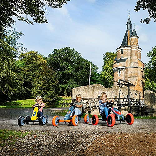 BERG Pedal Gokart Reppy Racer con Caja de Sonido en el Volante| Coche de Pedales, Seguro y Estabilidad, Juguete para niños Adecuado para niños de 2,5 a 6 años