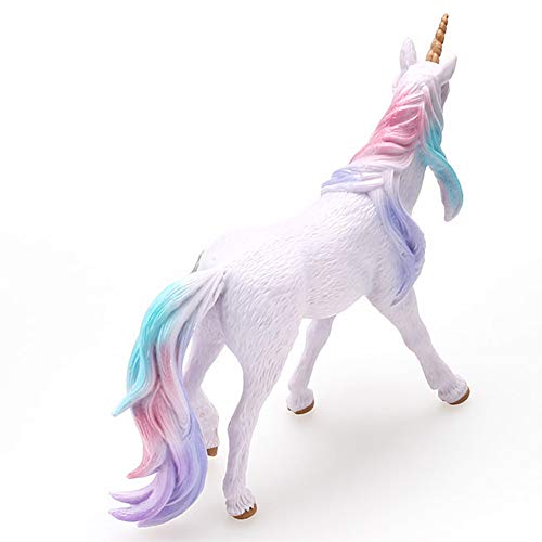 BESLIME Juguete para Niños Potro Unicornio, Potro de Unicornio Marino, para Que Jueguen Los Niños, Decoración de Pasteles, Seguro y Respetuoso con el Medio Ambiente