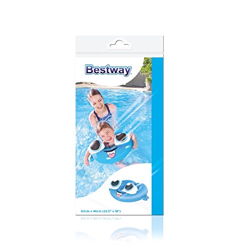 Bestway 36112 - Flotador Hinchable Infantil Criaturas Marinas 60x53 cm , color/modelo surtido