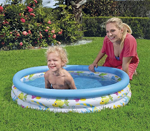 Bestway 51008 kids' play pool - billares para niños (Estampado, Multicolor, Vinilo, 950 x 950 mm)