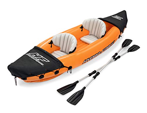 Bestway 8321401 Flotador Kayak Semirigido 330 x 94 cm. 2 Personas MAX. 160 Kg. con Remos, Unisex-Adult, Multicolor, One Size