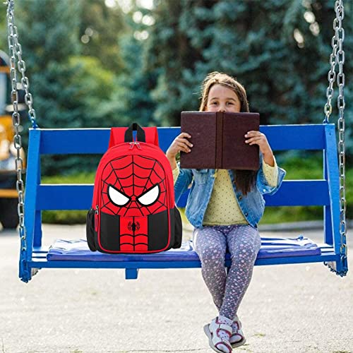 BESTZY Mochila para niños Spiderman, Mochila spiderman niño, para Niños de Libro de Jardín de Infantes Ajustables Mochila de Libro de Niñas de Escuela Primaria