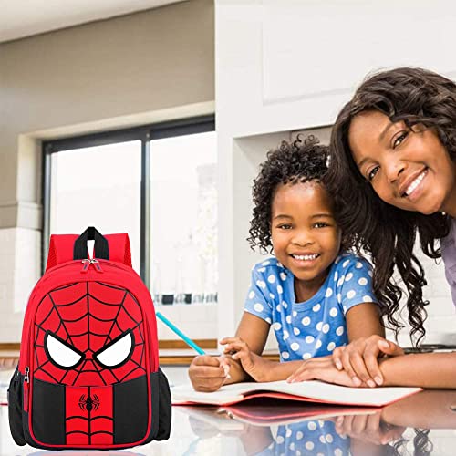 BESTZY Mochila para niños Spiderman, Mochila spiderman niño, para Niños de Libro de Jardín de Infantes Ajustables Mochila de Libro de Niñas de Escuela Primaria