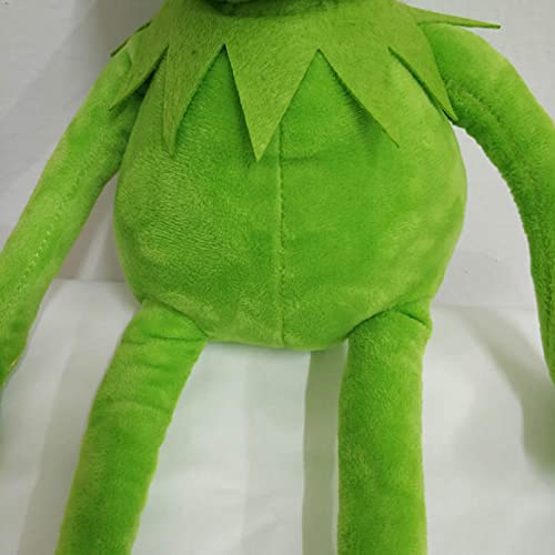 Betory 40cm Felpa Kermit Frog, muñeca de Las Ranas de Barrio Sésamo, Juguetes de Peluche The Muppet Show, muñeco de Peluche de cumpleaños de Navidad para niños