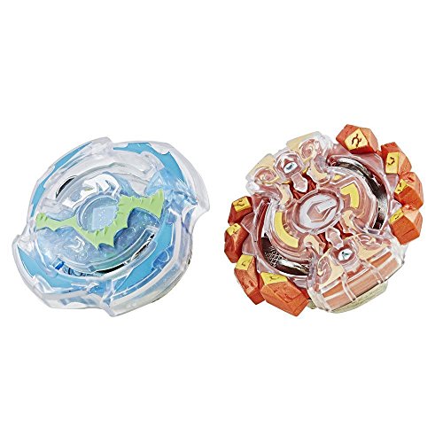 Bey Blade C2358EL2 Beyblade Burst Evolution Gainon G2 y Doomscizor Paquete Doble