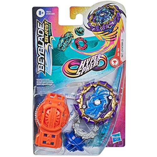 BEYBLADE Burst Rise Hypersphere Tact Leviathan L5 Starter Pack – Juego de batalla tipo equilibrio superior y lanzador, juguetes a partir de 8 años