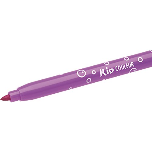 BIC Kids Kid Couleur Rotuladores de Colores de Punta Media, Varios Colores, 2 Packs de 18