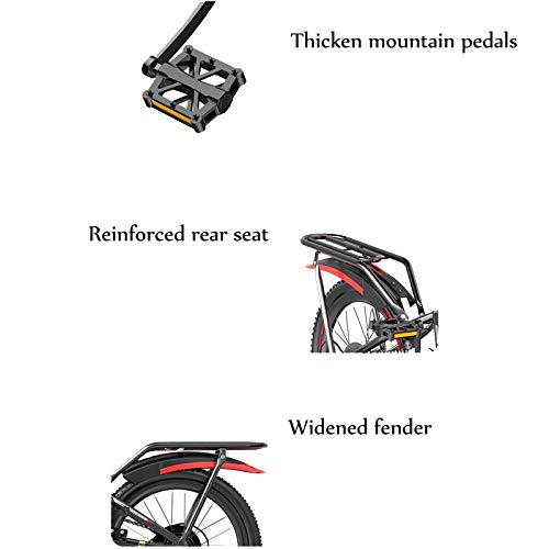 Bicicleta De Montaña Con Absorción De Impactos De Una Sola Velocidad Para Niños De 6 A 16 Años, Ruedas De 18 20 22 Pulgadas, Bicicletas Para Niñas, Niños, Estudiantes De Estilo Libre, Jóvenes,22"